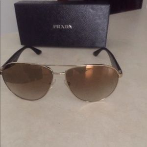Prada Men Sunglasses (Blue Frame)